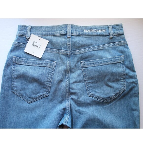 Favorite Daughter The Jordie Super High Rise Wide Leg Jean / Size 30 / Madrid - Picture 8 of 10